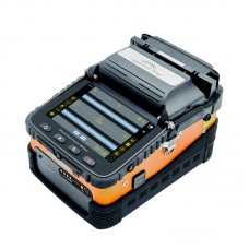 AI-6A Optical Fiber Fusion Splicer Core/Cladding/Manual Alignment with 5-inch TFT Color Screen Support Night Operation