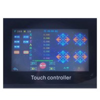 7 Inch 2-Axis Step Motor Controller Programmable Touch Controller for Step Motor Servo Motor
