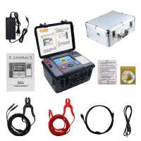 ES3072 Portable 10uohm-1000Kohm Transformer DC Resistance Tester with 5-inch Touch Screen for FUZRR
