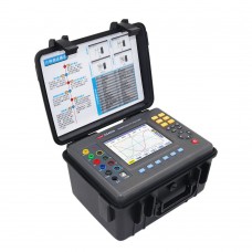 ES4000 Intelligent Multifunctional Power Quality Analyzer 3-Phase 4-Channel Harmonic Detector with 5.6-inch LCD