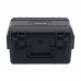 Black Plastic Waterproof Radio Box for XIEGU X6100/Elecraft KX2 and for ICOM IC-705 Three in One Radio Box