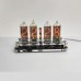 IN-8-2 Advanced Version Nixie Tube Clock Acrylic Base with Colon Clock and Remote Control for 4-bit IN8-2 Glow Tube Clock