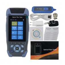 Optical Time Domain Reflectometer w/OTDR OPM LS VFL RJ45 Cable Order Flashlight 1310nm/1550nm±20nm