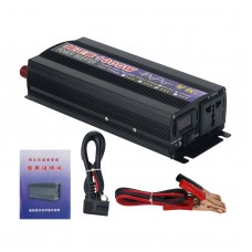 1000W Power Inverter Pure Sine Wave Single Digital Screen 48V to 110V Suitable for Home Vehicle Uses