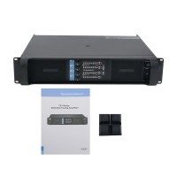 FP10000Q 1300Wx4 4-Channel Amplifier Digital Power Amplifier Power Amp for Performance Stage Shows