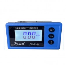 CM-230K 110V Online Conductivity Meter Water Conductivity Meter Monitor w/ Electrode Supports Alarms
