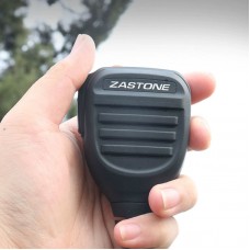 ZASTONE PTT Hand Microphone for UV008 DMR Digital Walkie Talkie 360-degree Rotary Back Clip