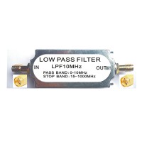 10MHz 50ohms RF Low Pass Filter SMA Female to Female Connector Band Pass Filter High Quality RF Accessory