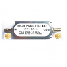 1.7GHz 50ohms RF High Pass Filter SMA Male to Female Connector Band Pass Filter High Quality RF Accessory