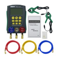DY517A Freon Pressure Gauge Digital Manifold Pressure Tester for Car Domestic Air Conditioner