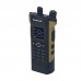HAMGEEK APX-8000 12W Dual Band Radio VHF UHF Walkie Talkie (Brown) w/ Dual PTT Duplex Working Mode