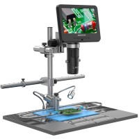 Andonstar AD246SM-Plus HD Digital Microscope with 7-inch Screen for PCB Repair and Maintenance