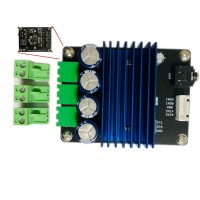 2x80W HiFi Digital Power Amplifier Board V1.6 Class D Amplifier Board for MERUS MA12070 with Toggle Switch