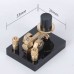 Lightweight Mini Brass CW Key Shortwave Manual Morse Code Key for Transmission/Decoration/Gifts