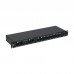 CP-2418 DMX Splitter DMX Amplifier DMX512 Distributor 2 Signal Input 8CH Output for Stage Light PAR