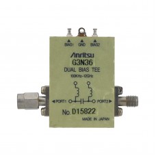 G3N36 100KHz-12GHz Wide Band Dual Bias Tee High Quality Coaxial RF Feed Box 50V SMA Male to Female Connector