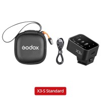 Godox X3-S Wireless Flash Trigger HD Touch Screen High Speed TTL Automatic Metering for Sony Camera Support TCM Transform