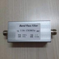 BPF 116-150MHz Band Pass Filter 100W Anti-interference High Quality RF Accessory with M-type Connector