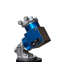 JUWEI-17 Blue Harmonic Equatorial Mount with Narrow Dovetail Groove for Astronomical Telescope Compatible with Theodolite Mode