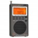 HRD-747 Portable Radio Full Band Radio with Digital Display Supports FM MW SW AIR CB VHF UHF WX HAM 