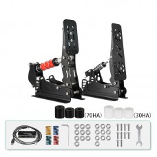 SIMSONN 2-Pedal Set HE Pedals SIM Racing Pedals Load Cell Pedals without Pedal Plate & Hydraulic Rod