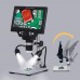 G1200D HD 12MP 1-1200X Plug-in Microscope Digital Microscope Camera with 7" Screen (without Battery)