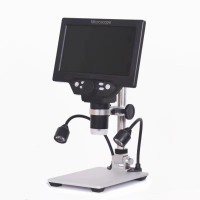 G1200D 12MP 1-1200X HD Microscope Digital Microscope Camera with Built-in Battery & 7" Color Screen