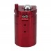 Baffled Oil Catch Can Reservoir Tank Kit 240ml With Breather Filter Engine Air Oil Separator Dual Cylinder-Red