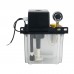 2L 220V Automatic Lubrication Pump Dual Display & Pressure Gauge for CNC Machines & Oil Pump Lathes