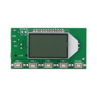 76-108MHz FM Stereo Digital Transmitter Module 3-5V 35mA Wireless Microphone Module with LCD Display Screen