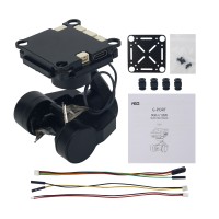 G-PORT High Stability 3-Aixs Brushless FPV Gimbal for FPV Racing Drone Camera Support for CADDX Walksnail