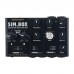 Black SIM BOX Electric Guitar Amp Simulator Box Cabinet Simulator DI Box Stomp Box Effect Pedal