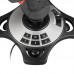 PXN-2113Pro Black Flight Joystick Built-in Vibration Motor Multifunctional Flight Simulator for PC Simulation Games