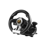 PXN-V3 Pro Black Game Racing Steering Wheel Compatible with PC/PS3/4/CBOC ONE/Switch Racing Games