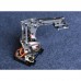 24F Metal 4 Servo Mechanical Arm Aluminum Alloy Bracket Clamper Robot Arm for Arduino DIY