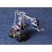 24F Metal 4 Servo Mechanical Arm Aluminum Alloy Bracket Clamper Robot Arm for Arduino DIY