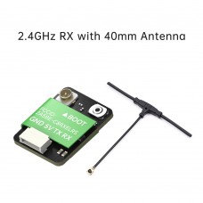 iFlight ELRS 2.4GHz Nano RX Opensource Receiver with 40mm Antenna 12.3dBm for FPV Racing Drone