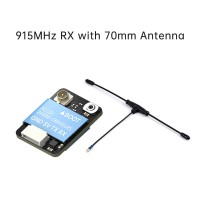 iFlight ELRS 868/915MHz Nano RX Opensource Receiver with 70mm Large Antenna 17dBm for FPV Racing Drone
