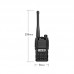 BFDX BF-S5 PLUS 5W 5KM UHF Walkie Talkie Handheld Transceiver with Screen Keyboard and Short Antenna