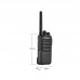 BFDX BF-H500 Basic Version 5W 16CH UHF Analog Walkie Talkie Handheld Transceiver w/ 4000mAh Battery