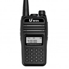 BFDX BF-S8Plus (Short Antenna) 8W 10KM Analog Walkie Talkie UHF Handheld Transceiver with Screen