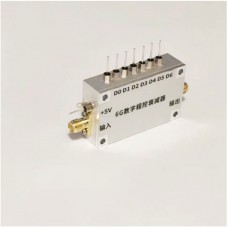 QM-AT016031S 10MHz-6GHz Digital Program Control Attenuator 31.75dB Attenuation Module 50ohms with SMA Connector