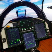 Wefly Thunder JF-17 Flight Simulator Instrument Panel Set Compatible with DCS World and Other Flight SIM Games