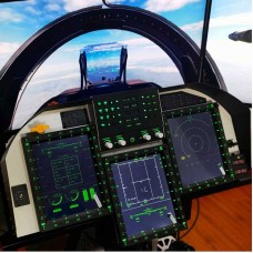 Wefly Thunder JF-17 Flight Simulator Instrument Panel Set Compatible with DCS World and Other Flight SIM Games