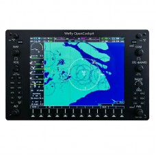 Wefly G1000 MFD Flight Simulator Multi Function Display+Stand 10.4-inch LCD Compatible with X-Plane11/MSFS2020