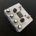 White Dual Channel Electric Guitar Overdrive Distortion Single Effects Pedal for Browne Protein with LY-ROCK LOGO