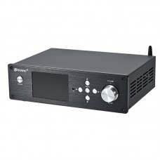 Black RH-202X Audio Decoder Lossless Bluetooth 1xES9038Q2M DAC with 3.5-inch TFT Screen Support USB-PC Input