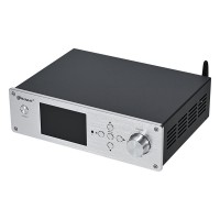 Silvery RH-202XPRO Audio Decoder Lossless Bluetooth 2xES9038Q2M DAC with 3.5-inch TFT Screen Support USB-PC Input