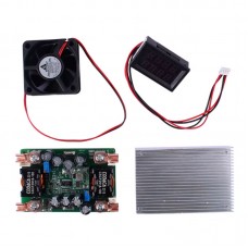 2000W DC12-56V to DC2-54V Step-down Power Module Set DC-DC Buck Converter+Auxiliary Power Board+Heat Dissipation Kit+Display