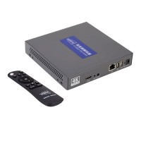 X1 Monitor Video Decoder Network 4K HD Video Splitter Support 1024-Channel Input and 16 Split-screen Display with Remote Control